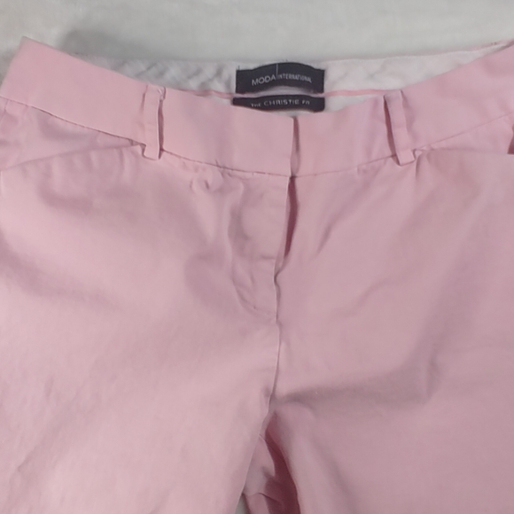Moda International Blush Pink Pants - Picture 3 of 10